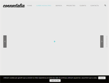 Tablet Screenshot of connectalia.com